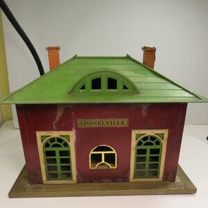 Rustic Lionel Train Station No. 126 - "Ghost Station" - Abandoned Spooky Haunted